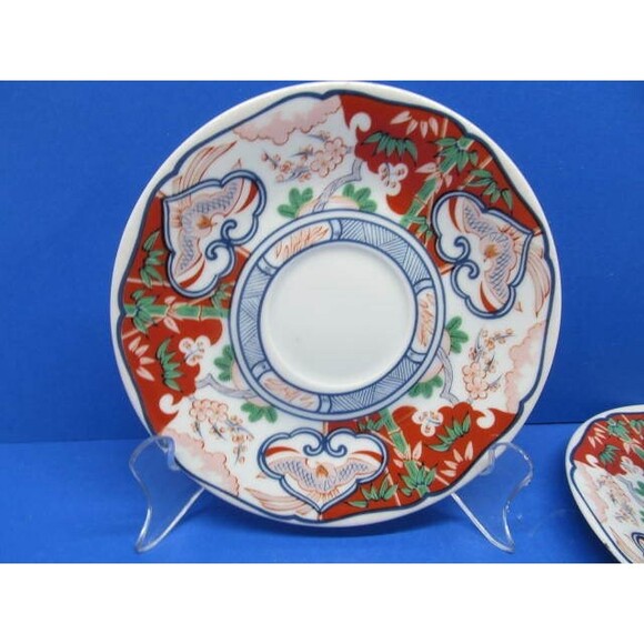 Georges Briard Heirloom Vintage Set Of 2 Tea Cups And Saucers - Picture 7 of 10